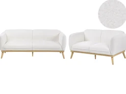 Sofa 3 personers LJUNG Boucle Hvid