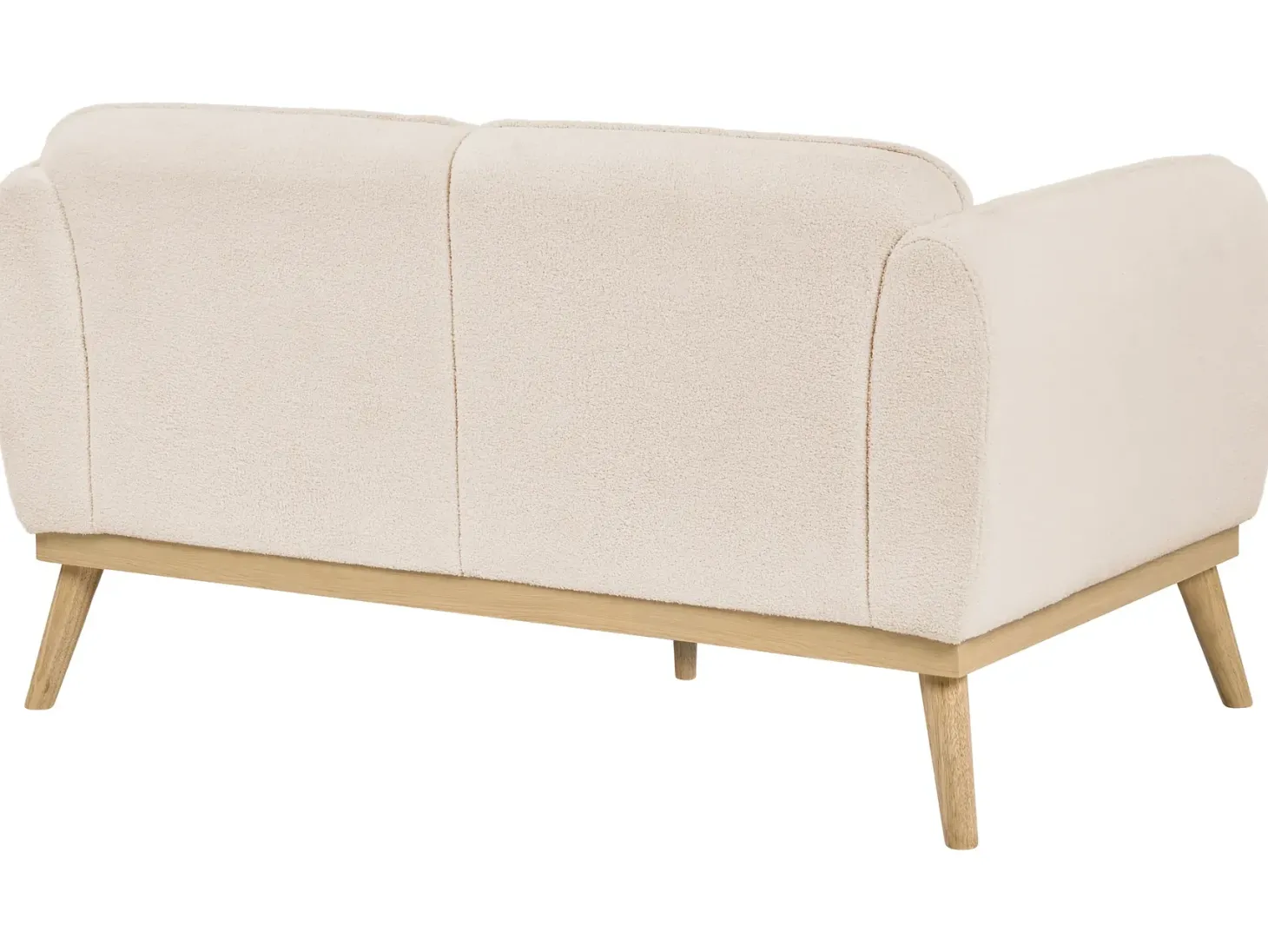 Sofa 2 personers LJUNG Boucle Lys Beige