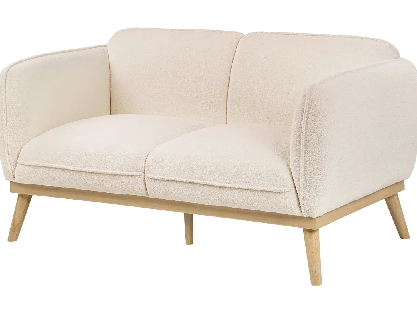 Sofa 2 personers LJUNG Boucle Lys Beige