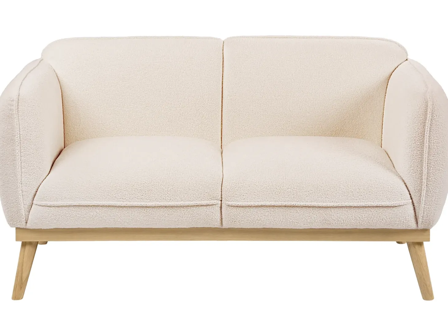 Sofa 2 personers LJUNG Boucle Lys Beige