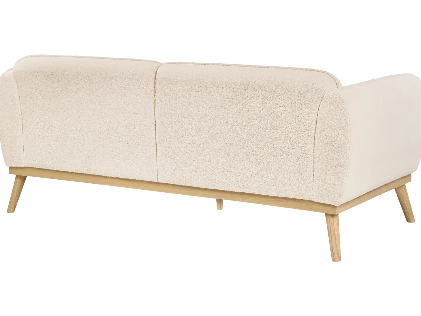 Sofa 3 personers LJUNG Boucle Lys Beige