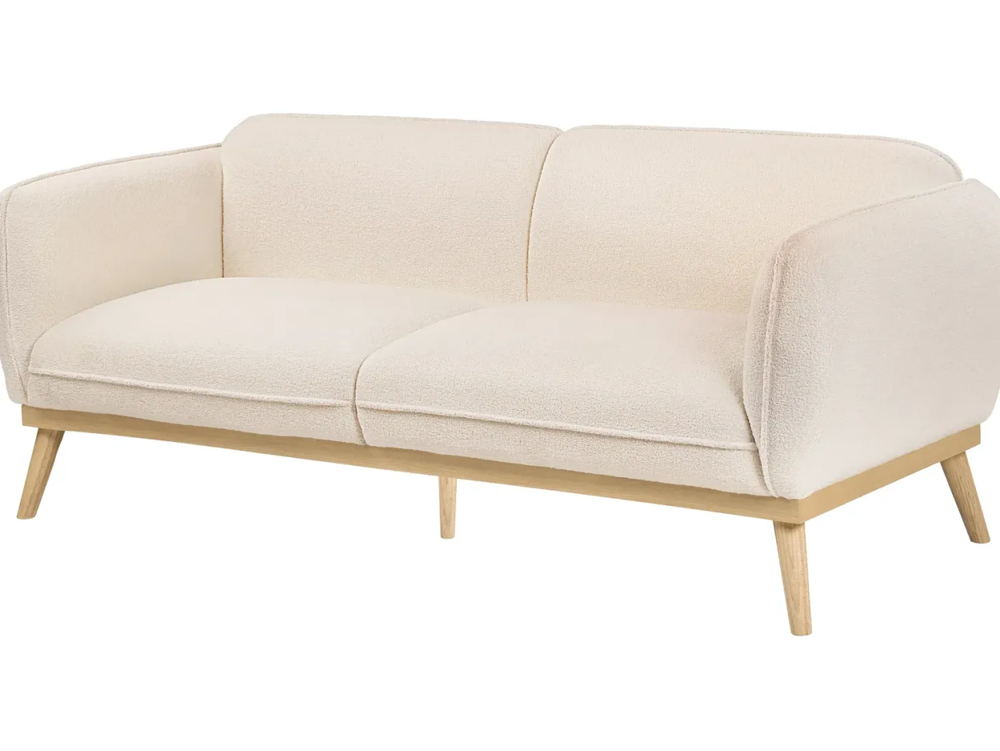 Sofa 3 personers LJUNG Boucle Lys Beige