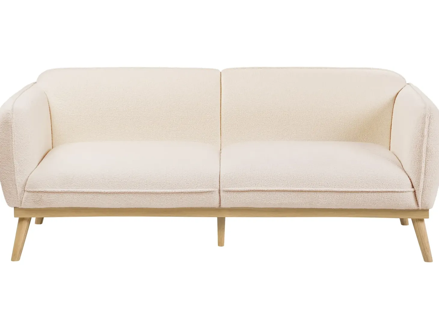 Sofa 3 personers LJUNG Boucle Lys Beige