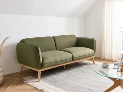 Sofa 3 personers LJUNG Olivengrøn