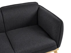 Sofa 2 personers LJUNG Sort