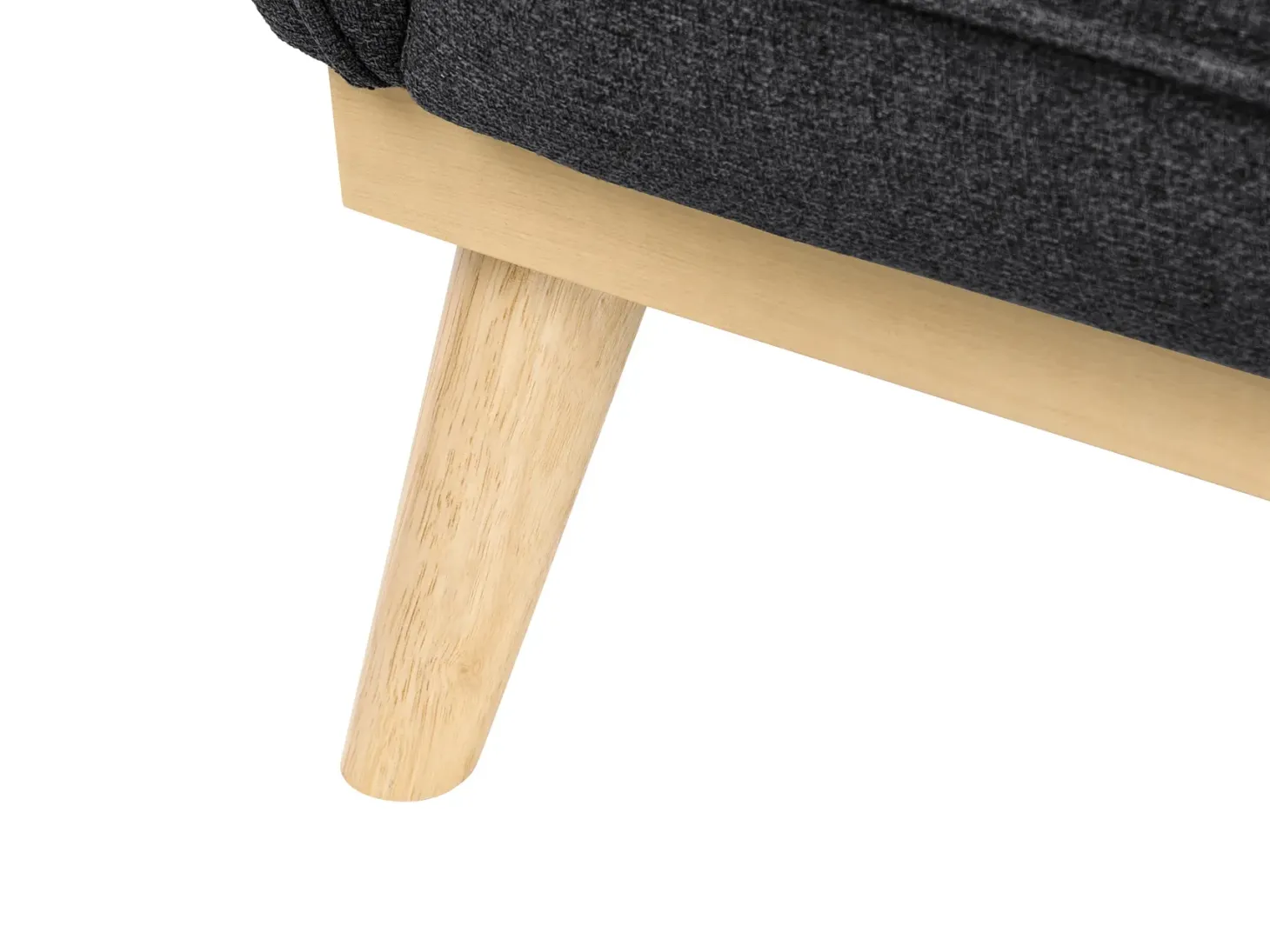 Sofa 3 personers LJUNG Sort