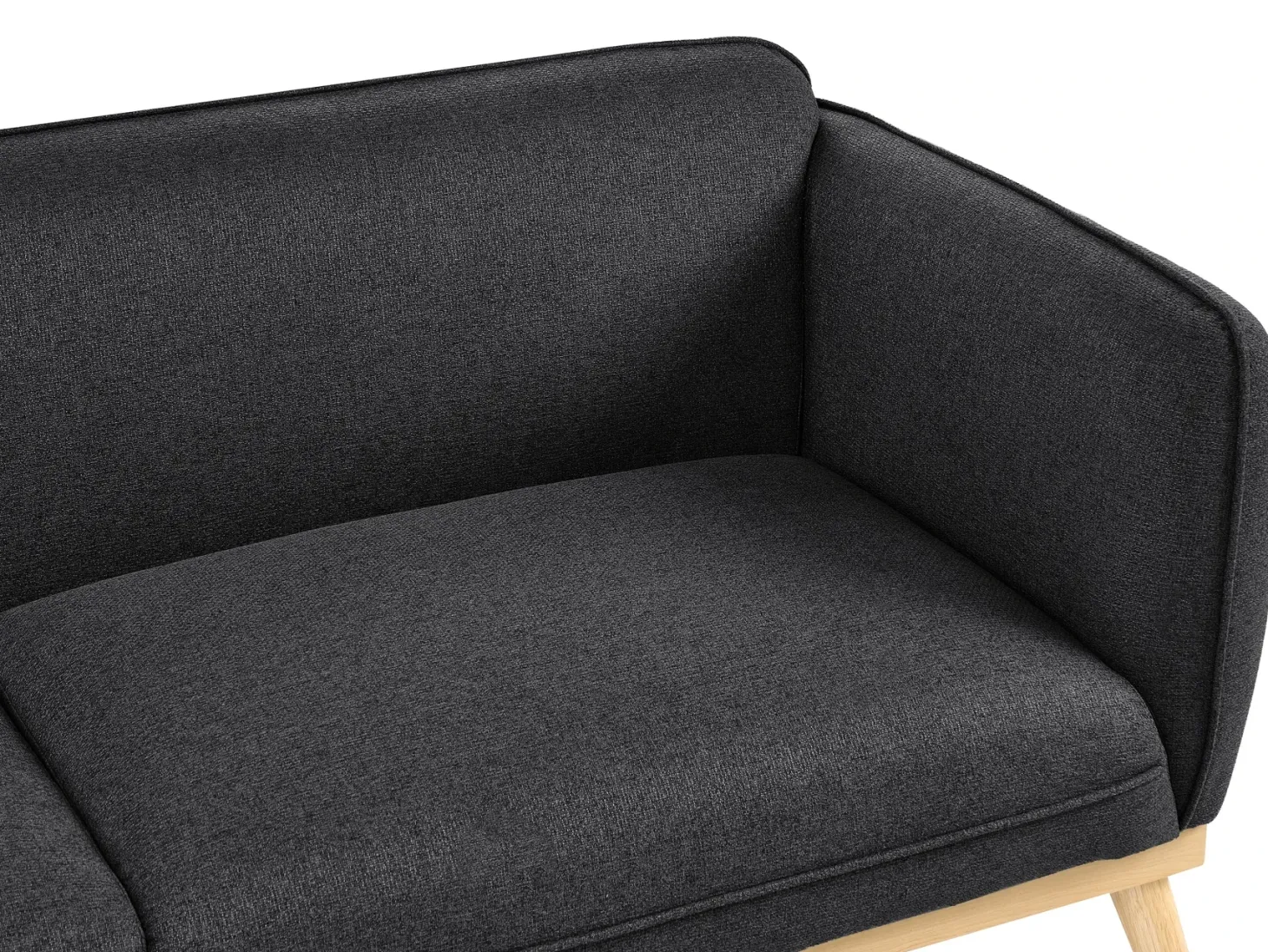 Sofa 3 personers LJUNG Sort