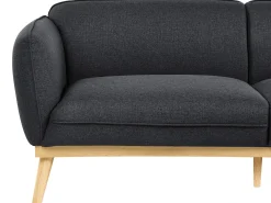 Sofa 3 personers LJUNG Sort