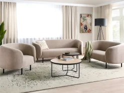 Sofa 3 personers LOEN Brungrå