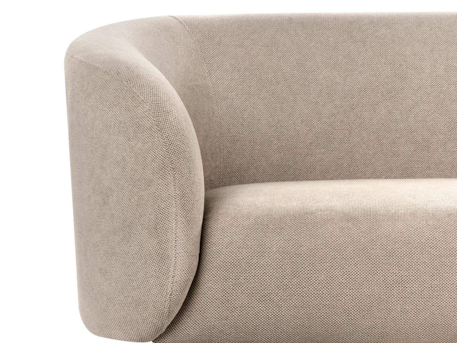 Sofa 3 personers LOEN Brungrå