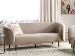Sofa 3 personers LOEN Brungrå