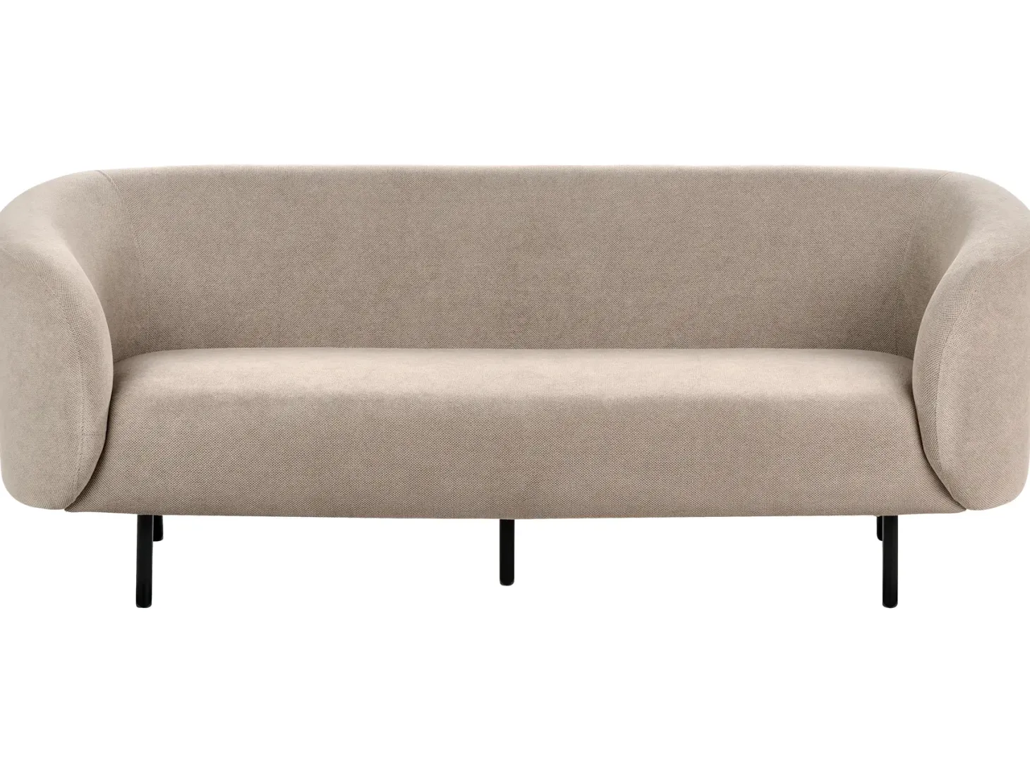 Sofa 3 personers LOEN Brungrå
