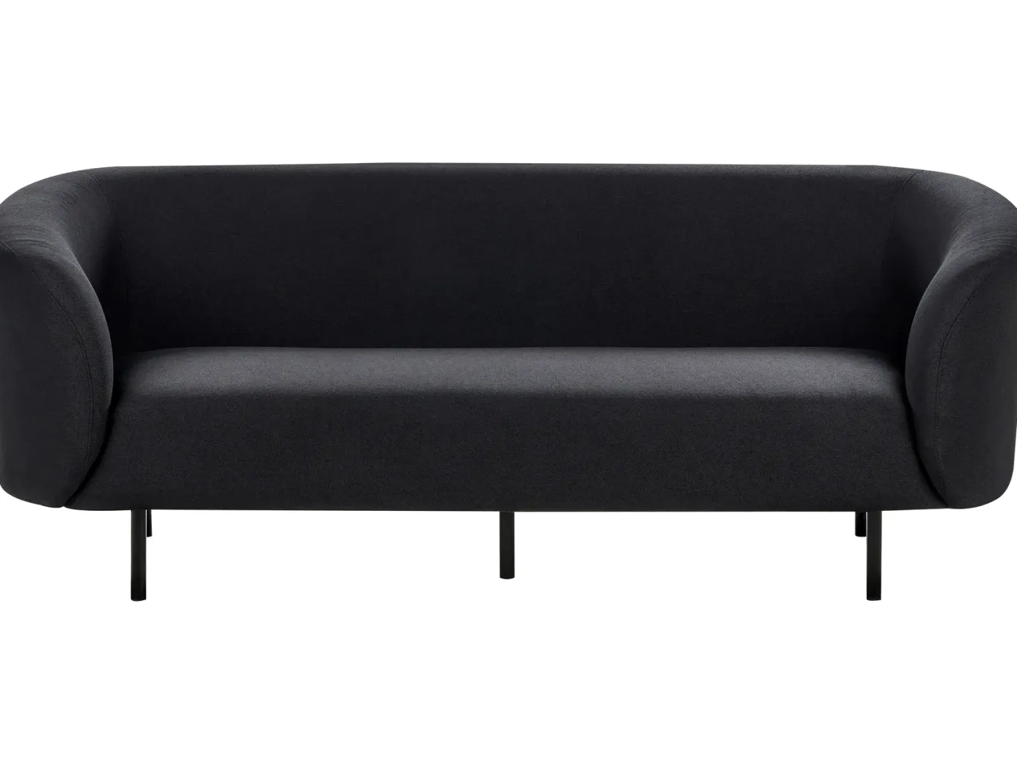 Sofa 3 personers LOEN Sort