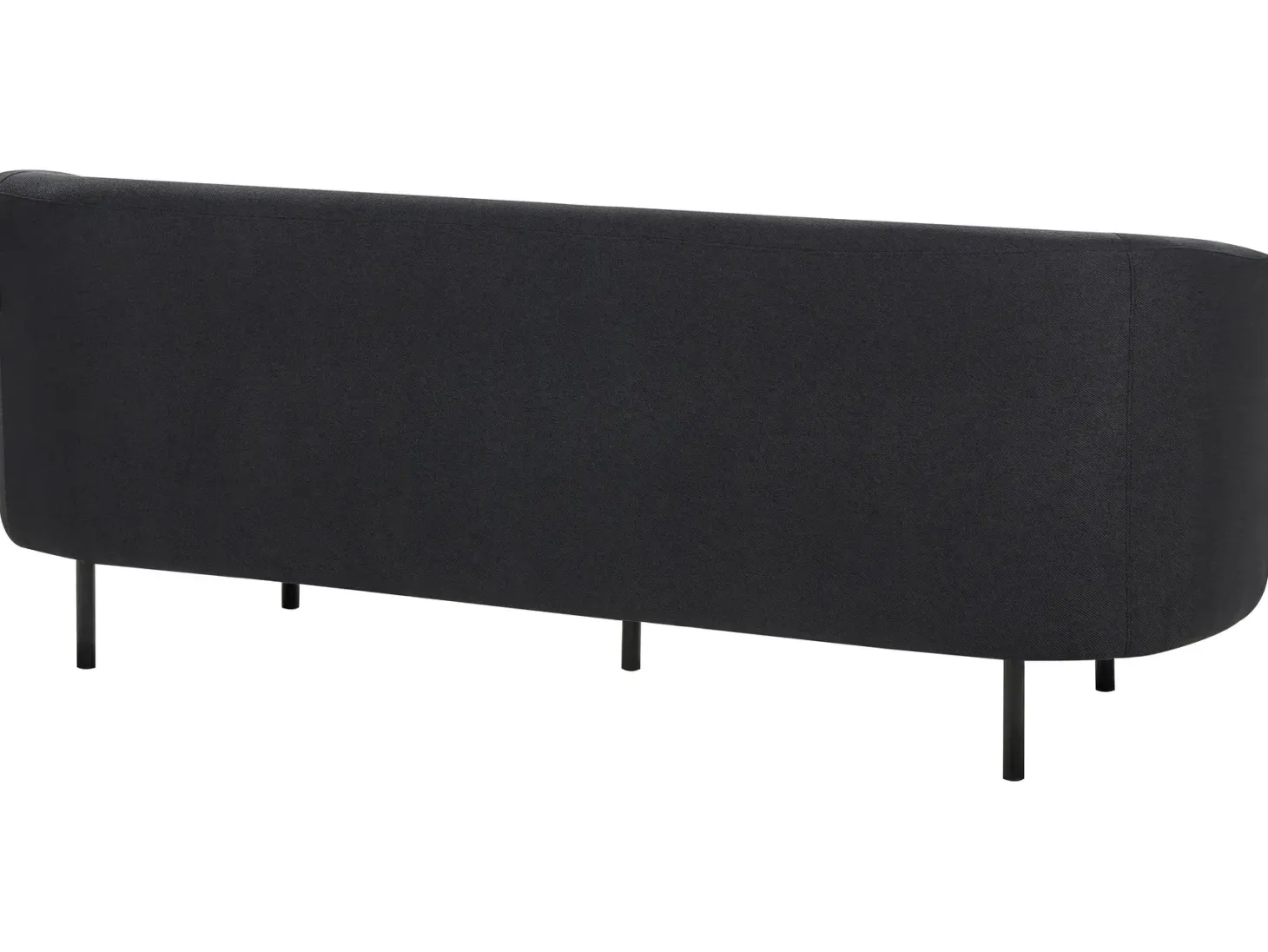 Sofa 3 personers LOEN Sort