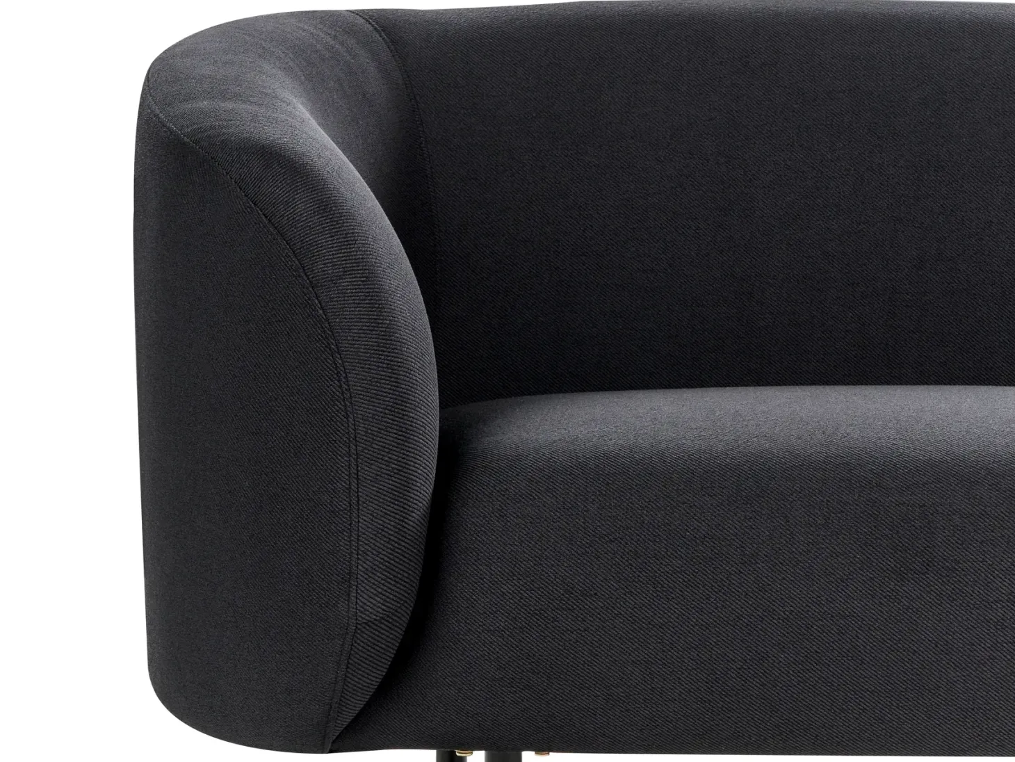 Sofa 3 personers LOEN Sort