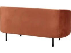 Sofa 2 personers LOEN Velour Orange