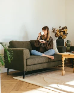 Sofa 3 personers LOUSTO Grøn