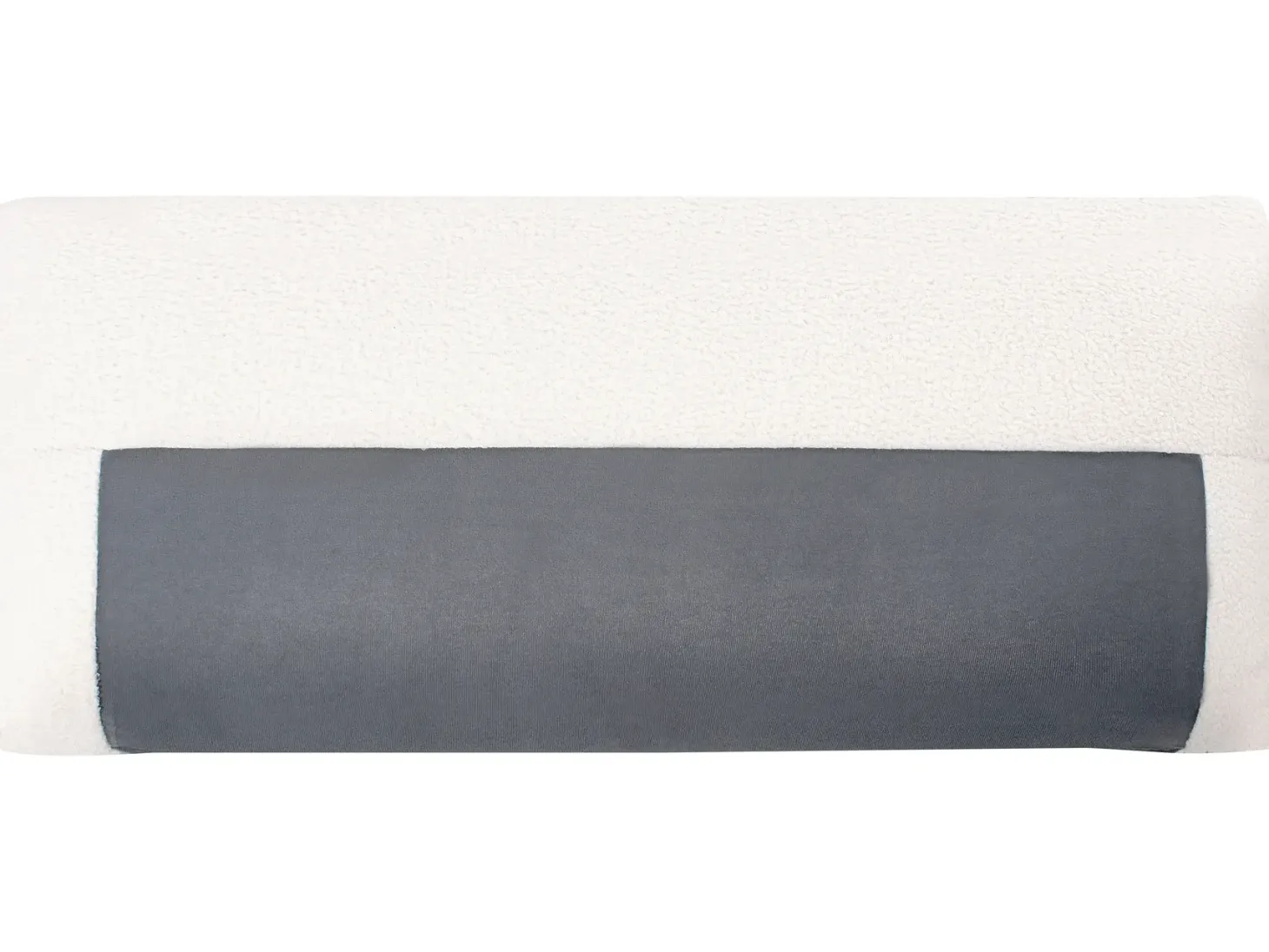Sofa 3 personers LUVOS Boucle Cremehvid