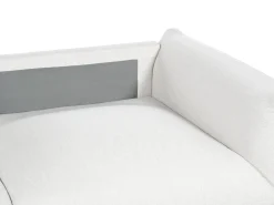 Sofa 3 personers LUVOS Cremehvid