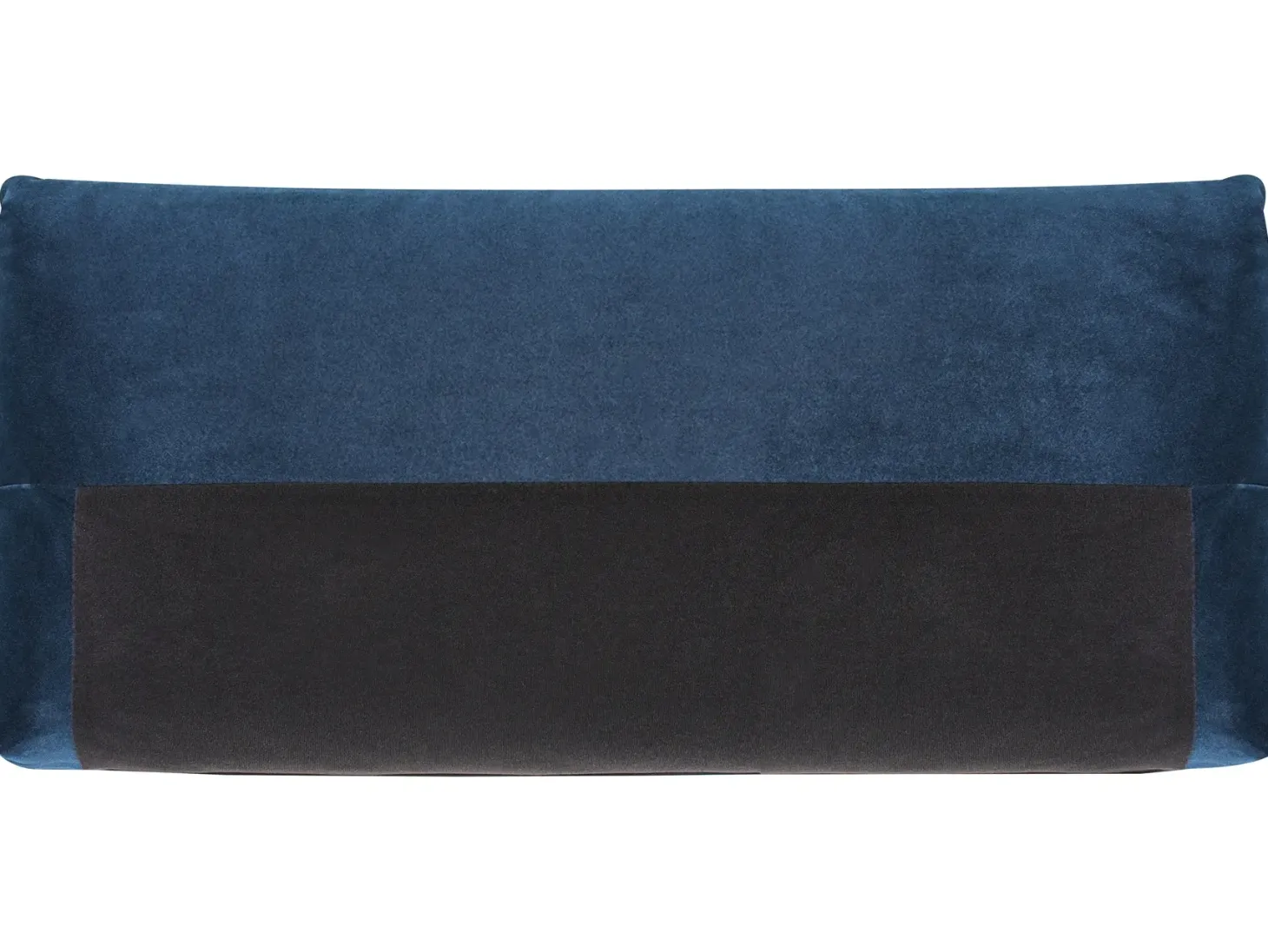 Sofa 3 personers LUVOS Velour Mørkeblå