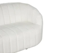Sofa 3 personers MALUNG Velour Cremehvid