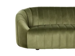 Sofa 3 personers MALUNG Velour Mørkegrøn