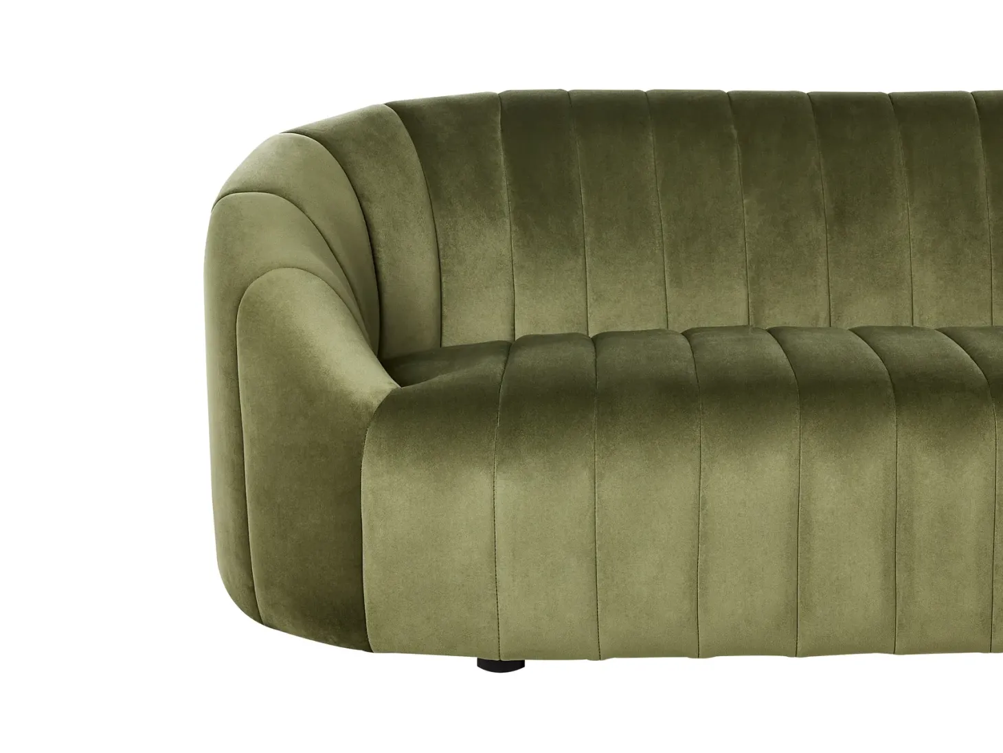 Sofa 3 personers MALUNG Velour Mørkegrøn