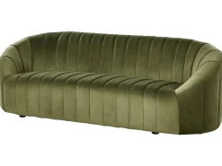 Sofa 3 personers MALUNG Velour Mørkegrøn