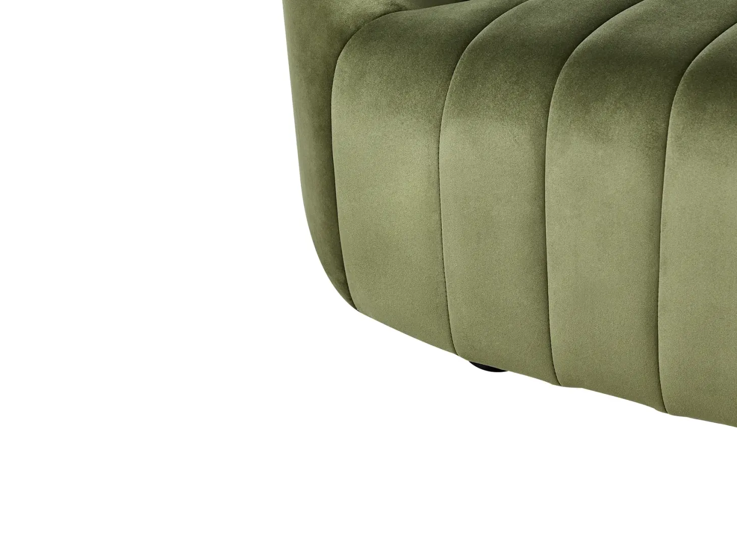 Sofa 3 personers MALUNG Velour Mørkegrøn