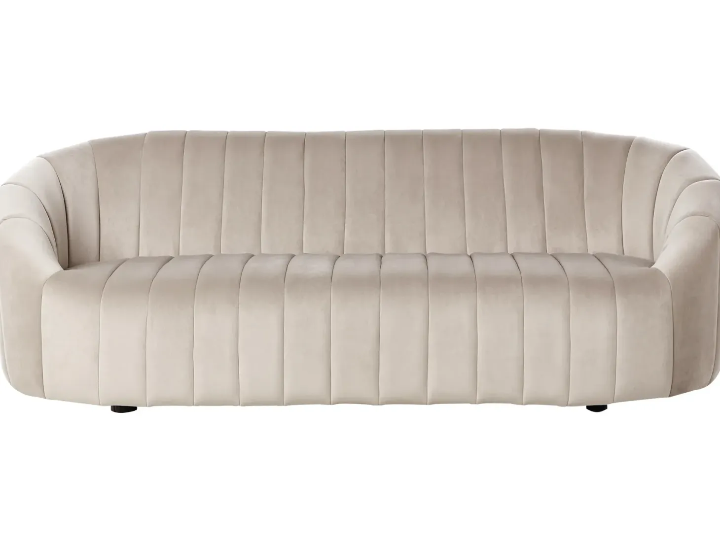 Sofa 3 personers MALUNG Velour Beige
