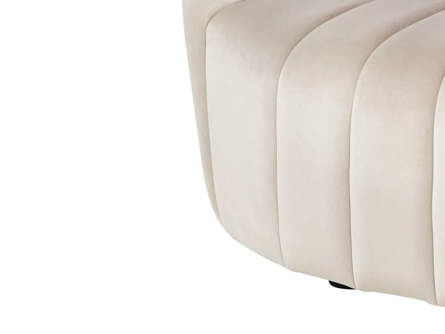 Sofa 3 personers MALUNG Velour Beige