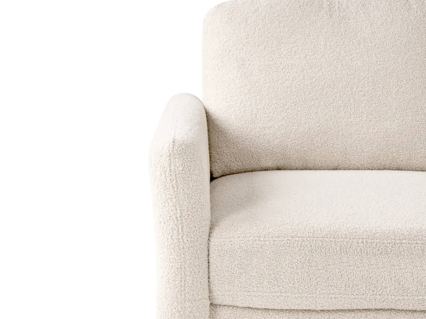 Sofa 3 personers MARE Boucle Beige
