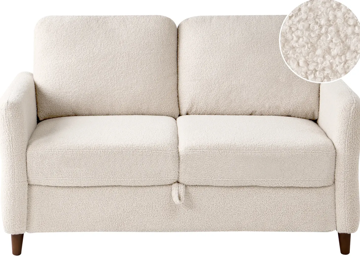 Sofa 2 personers MARE Boucle Beige