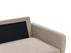 Sofa 3 personers MARE Brungrå med opbevaring