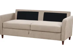 Sofa 3 personers MARE Brungrå med opbevaring