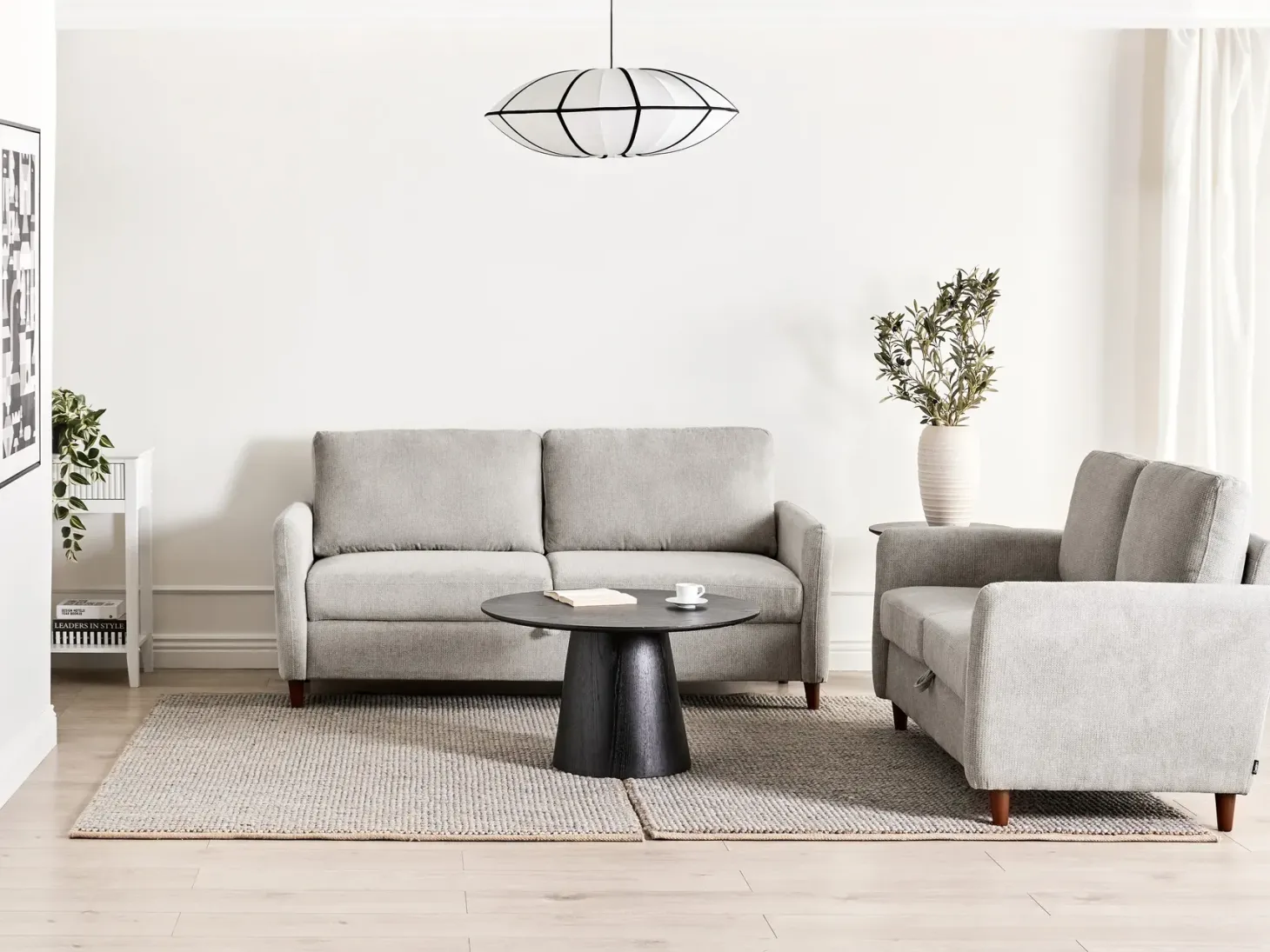 Sofa 3 personers MARE Grå