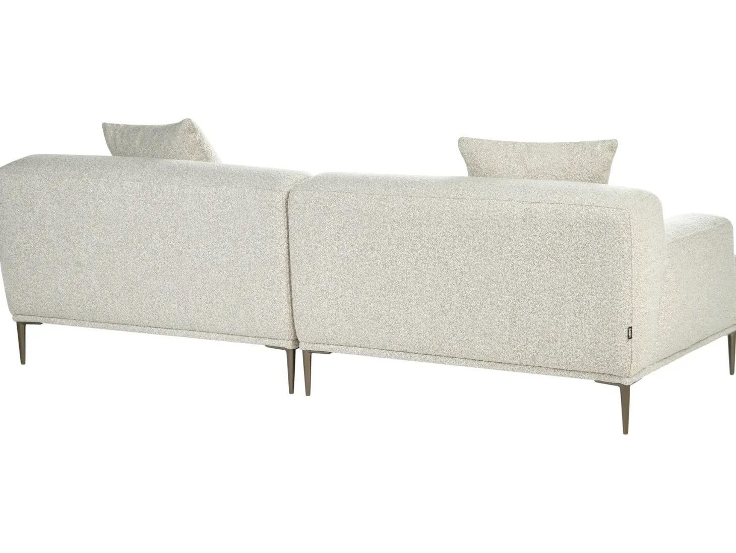 Sofa 3 personers MATILA Boucle Cremehvid