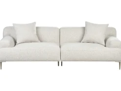 Sofa 3 personers MATILA Boucle Cremehvid