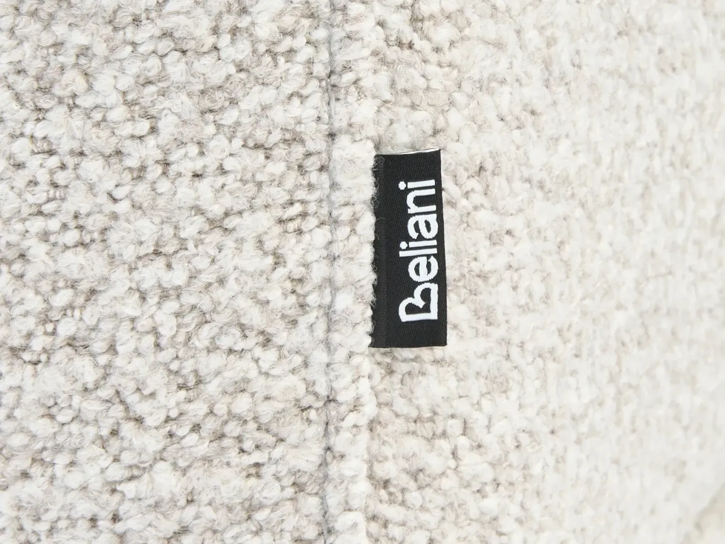 Sofa 3 personers MATILA Boucle Cremehvid