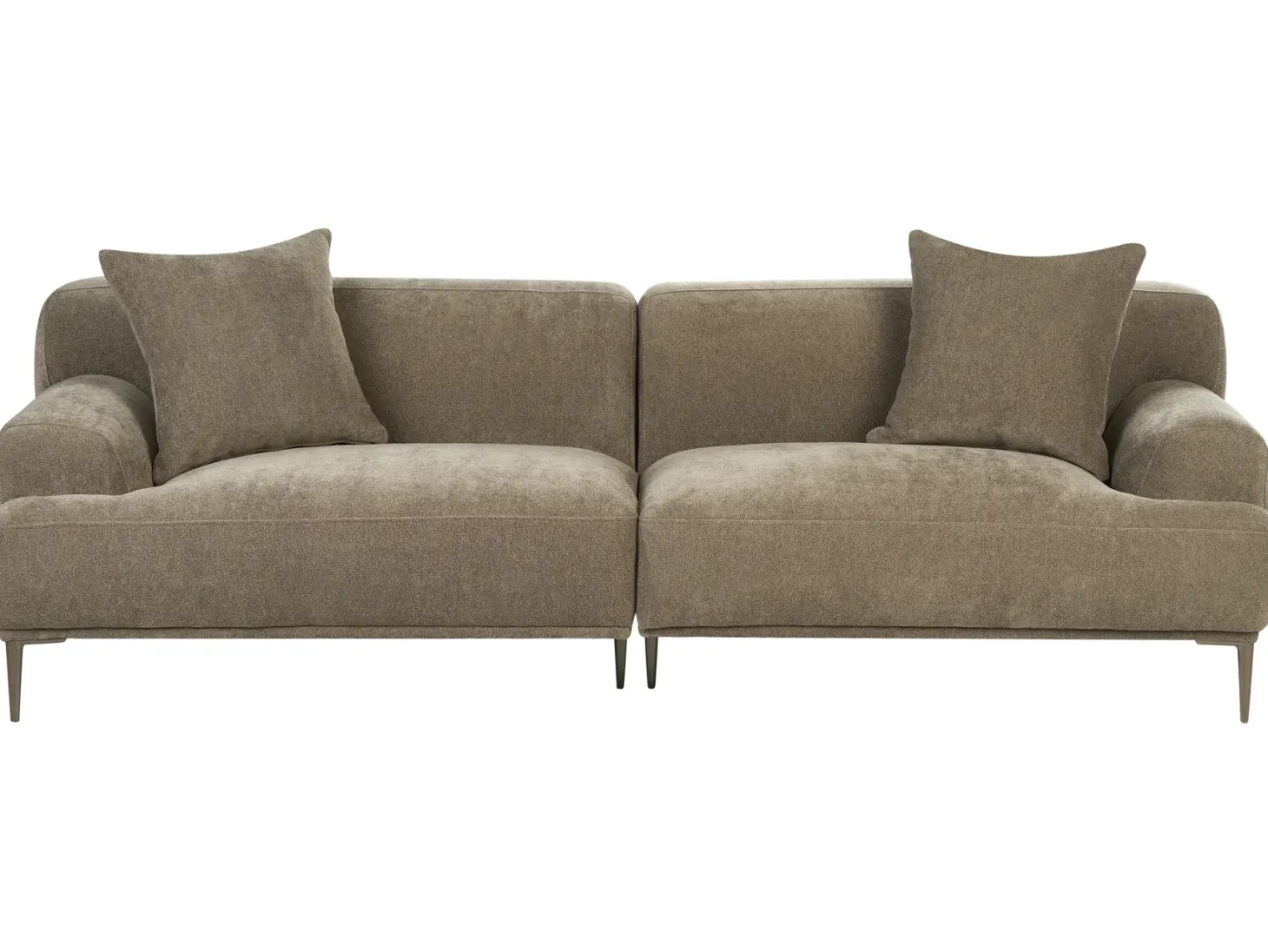 Sofa 3 personers MATILA Lysebrun