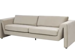 Sofa 3 personers MAUNU Velour Brungrå