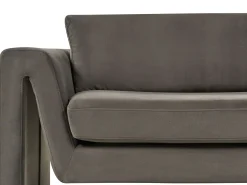 Sofa 3 personers MAUNU Velour Grafit