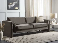 Sofa 3 personers MAUNU Velour Grafit