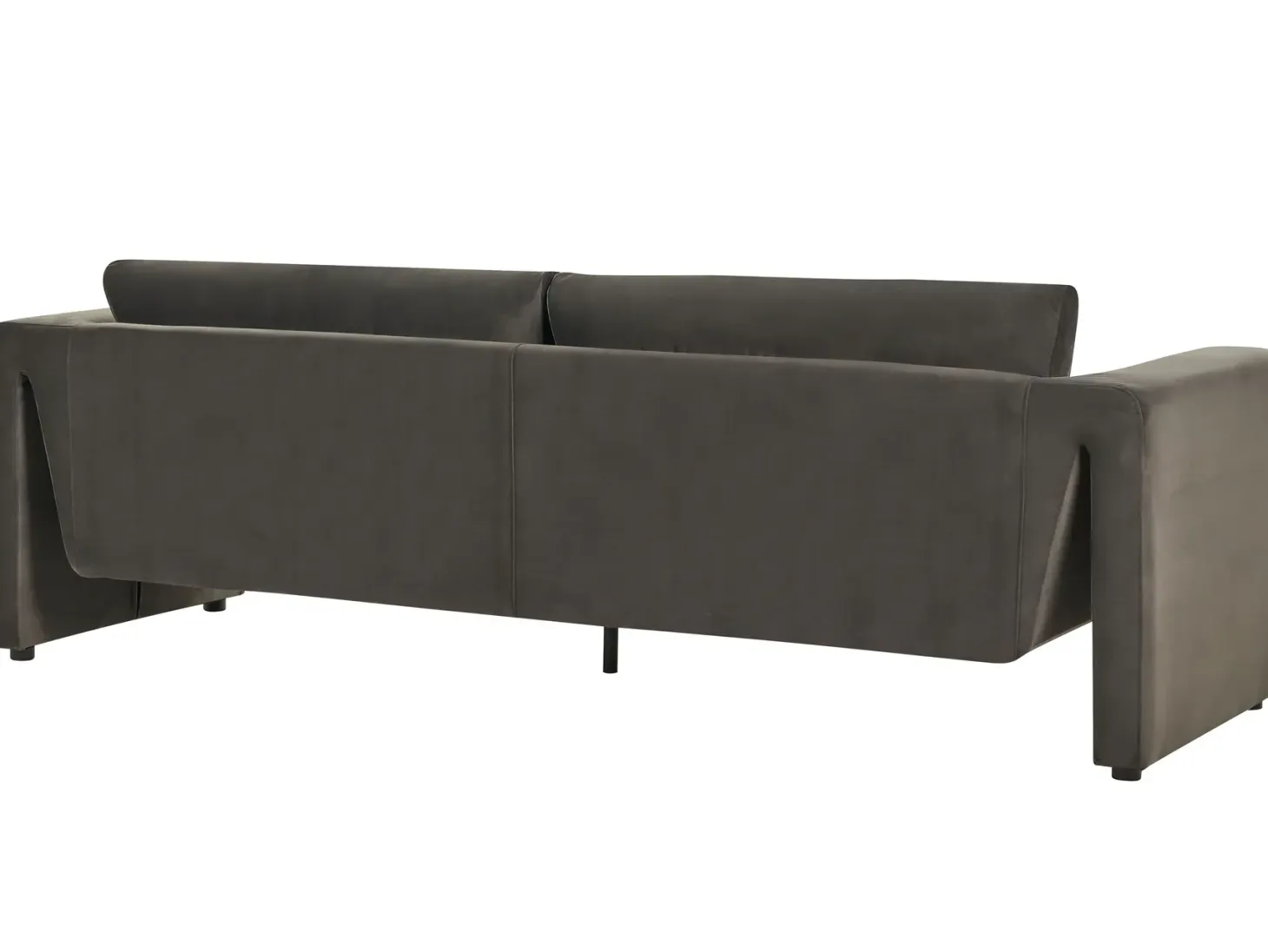 Sofa 3 personers MAUNU Velour Grafit