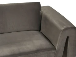 Sofa 3 personers MAUNU Velour Grafit