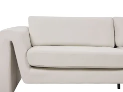 Sofa 3 personers MAUNU Velour Lys Beige