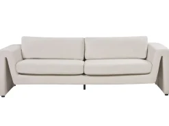 Sofa 3 personers MAUNU Velour Lys Beige