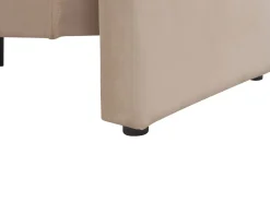 Sofa 3 personers MAUNU Velour Sand Beige