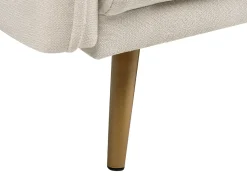 Sofa 2 personers MAURA Lys Beige