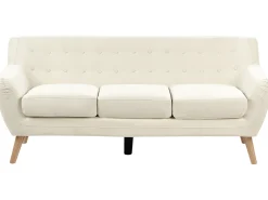 Sofa 3 personers MOTALA Lys Beige